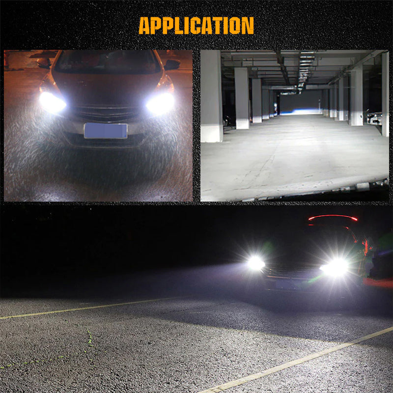 Mini Projector LHD Mode Led Headlight Bulbs(2 pcs)