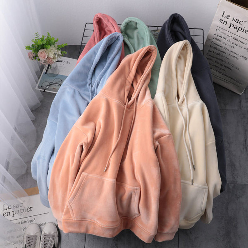 Soft Fleece Hooded Sweatshirt
