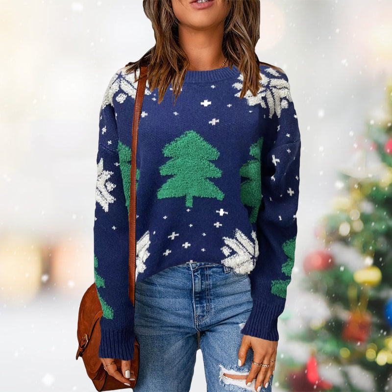 Crewneck Pullover Christmas Sweater