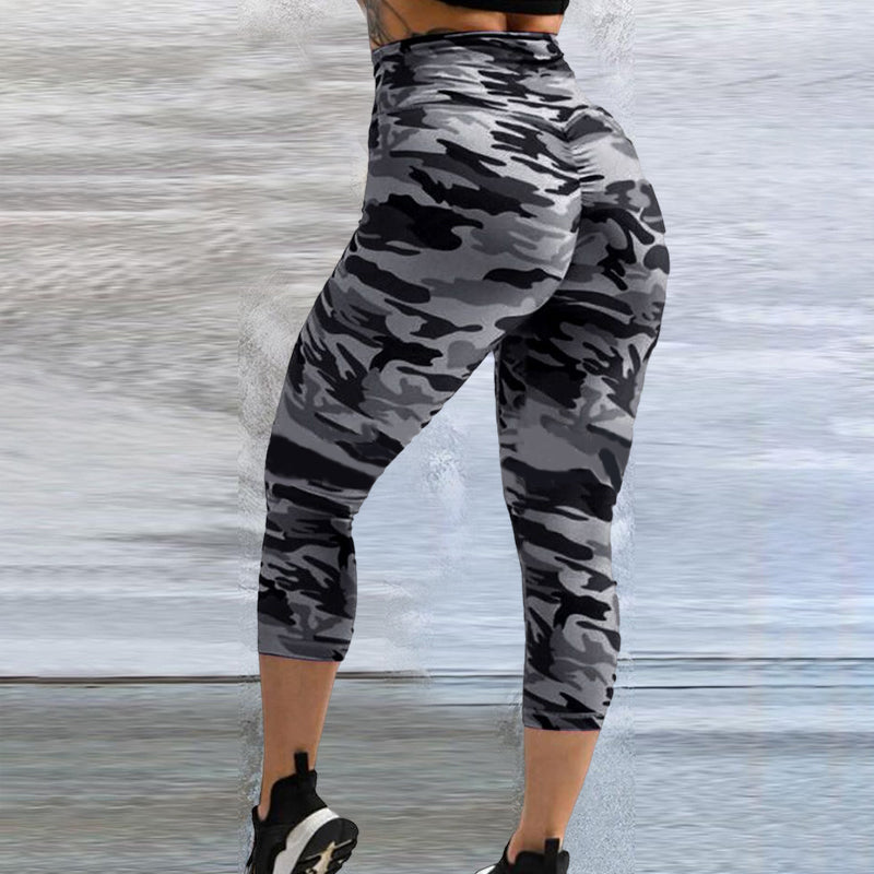 Women Seamless Camo Leggings