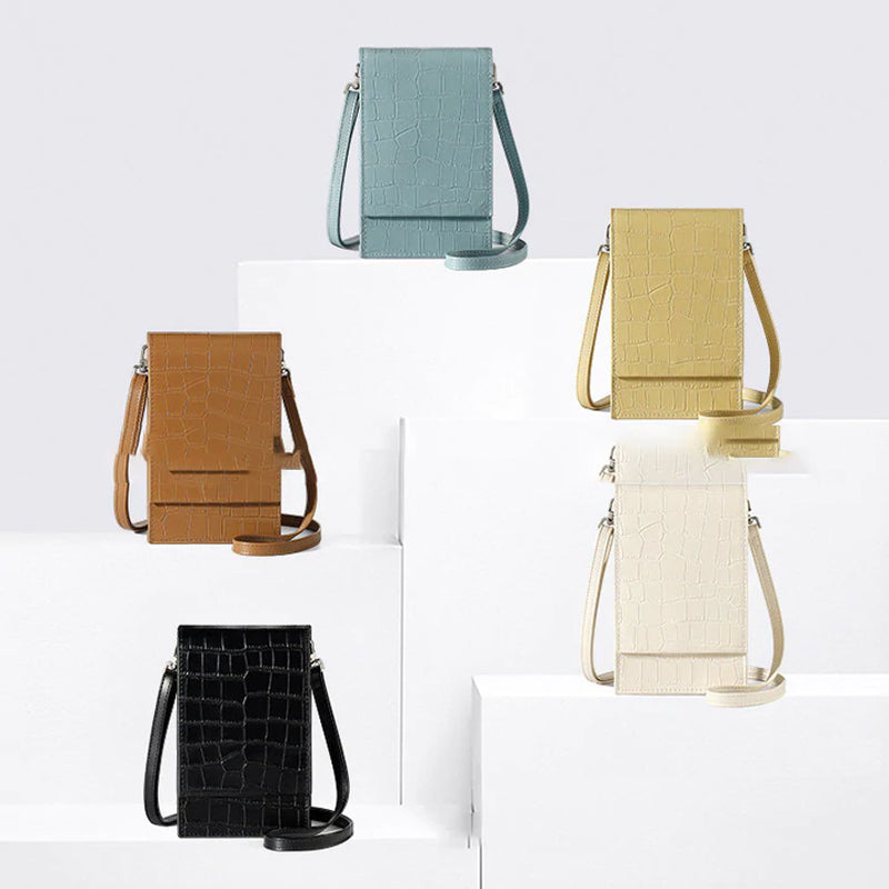 Stone Pattern Phone Bag