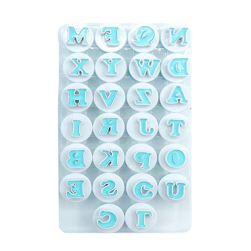 Alphabet Fondant Plunger Cutter