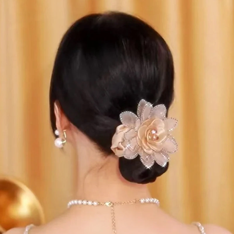 Flower Rhinestone Sun Flower Hairband