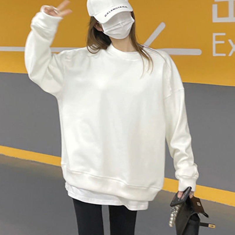 Fleece Padded Sweatshirt