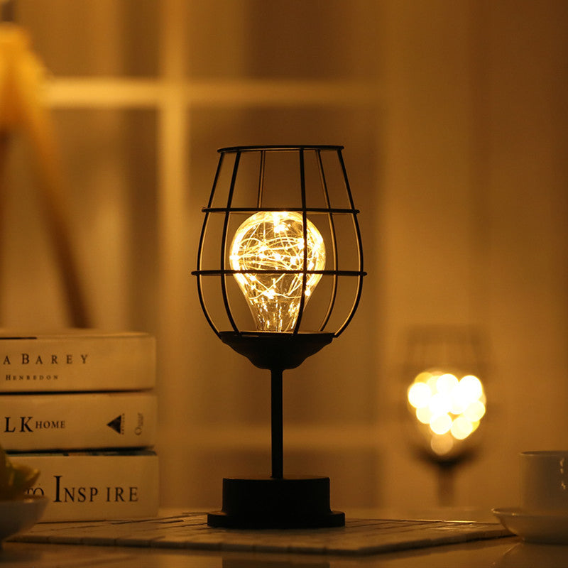 Red Wine Bottle Decoration Lamp