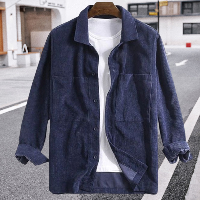 Corduroy Lapel Shirt