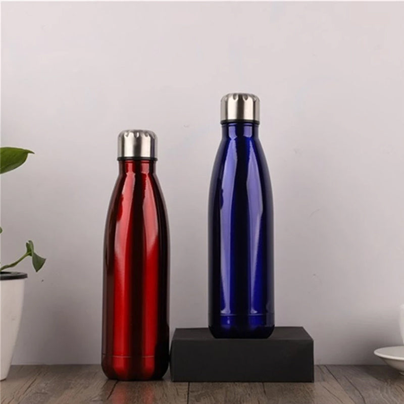 Outdoor Sports Stainless Steel Coke Bottle