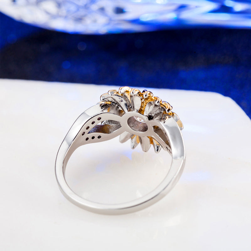 Sunshine Sunflower Ring