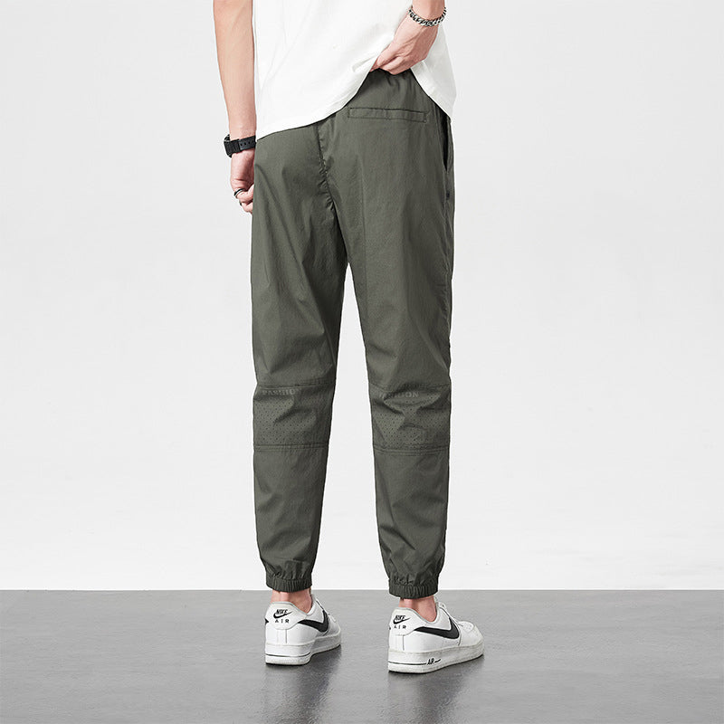 Summer Loose Ice Silk Sweatpants