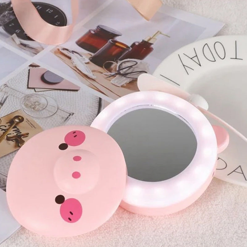 Piglet LED Make-Up Mirror