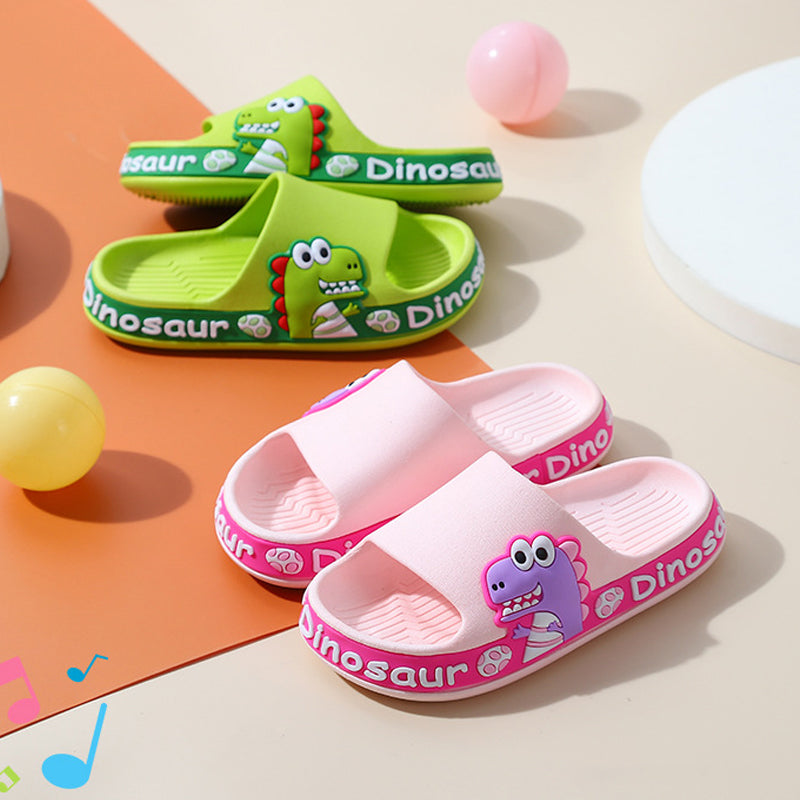 Dinosaur Soft Bottom Non-slip Children's Slippers