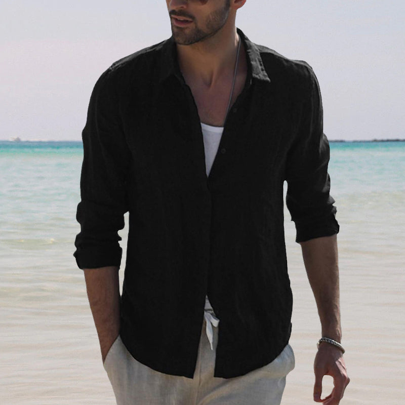 Men's Cotton Linen Shirt