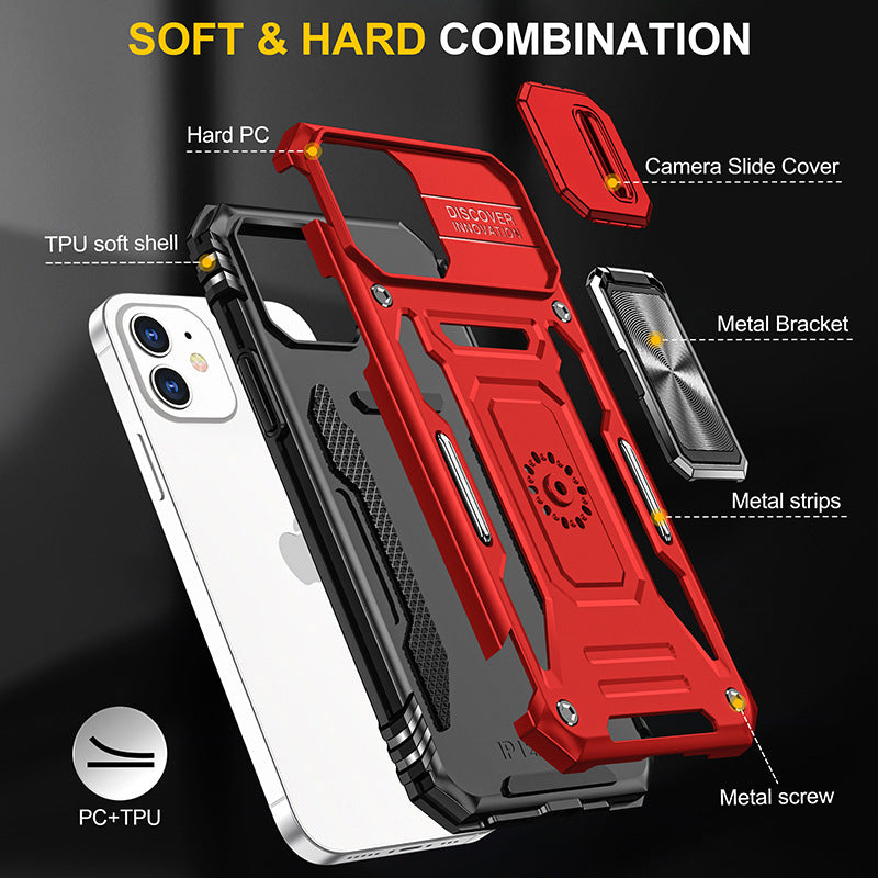 Adjustable bracket phone case