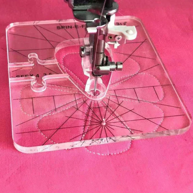 DIY Lappeteppe Maker Kit+Quilting Foot Press