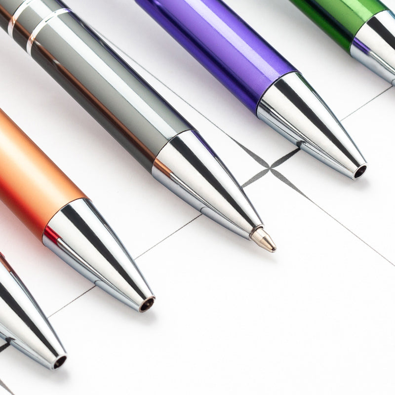 Ballpoint Pens with Interesting Text, 5 Pcs