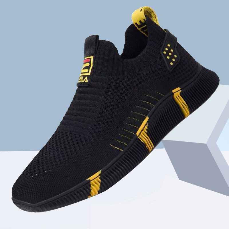 Stretch Fruit Roll Breathable Casual Flyknit Shoes