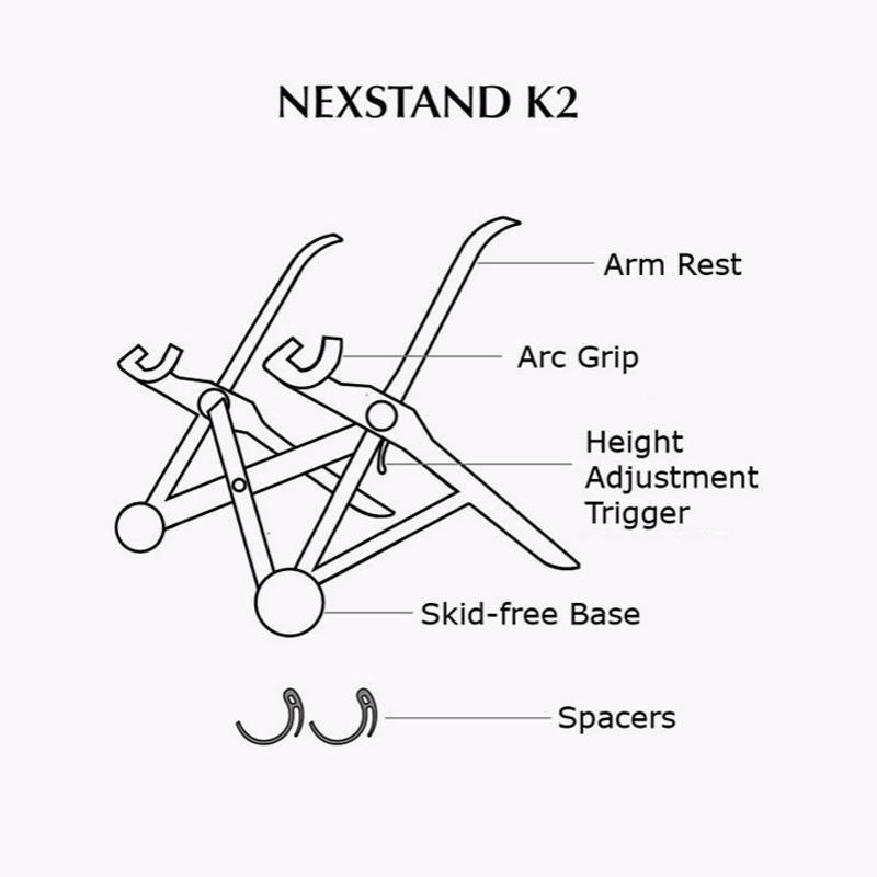 Adjustable and Portable Laptop Stand