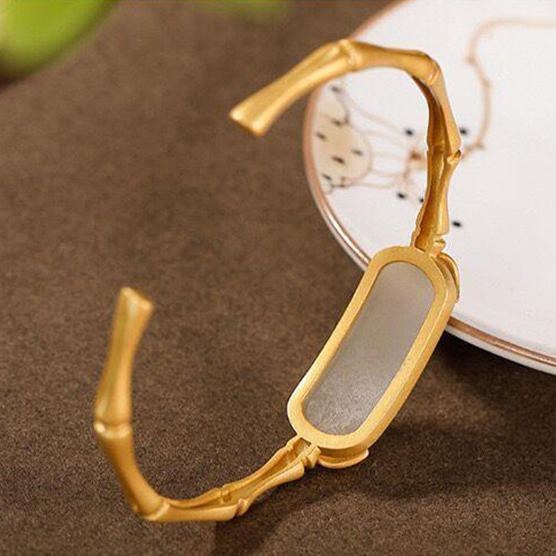 Elegant Antique Bamboo Bracelet
