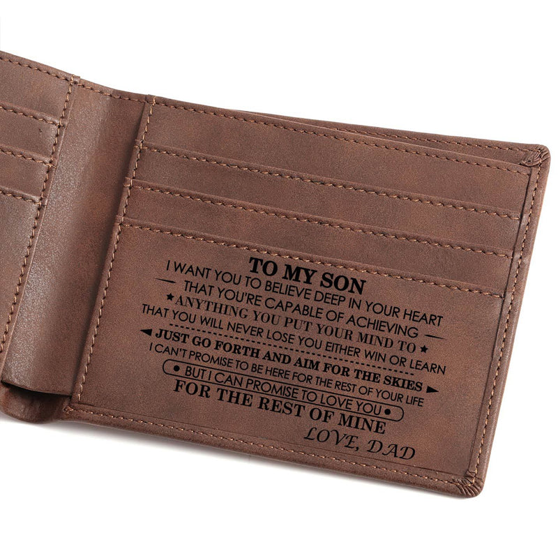 You Will Never Lose - Top-grain Leather Wallet