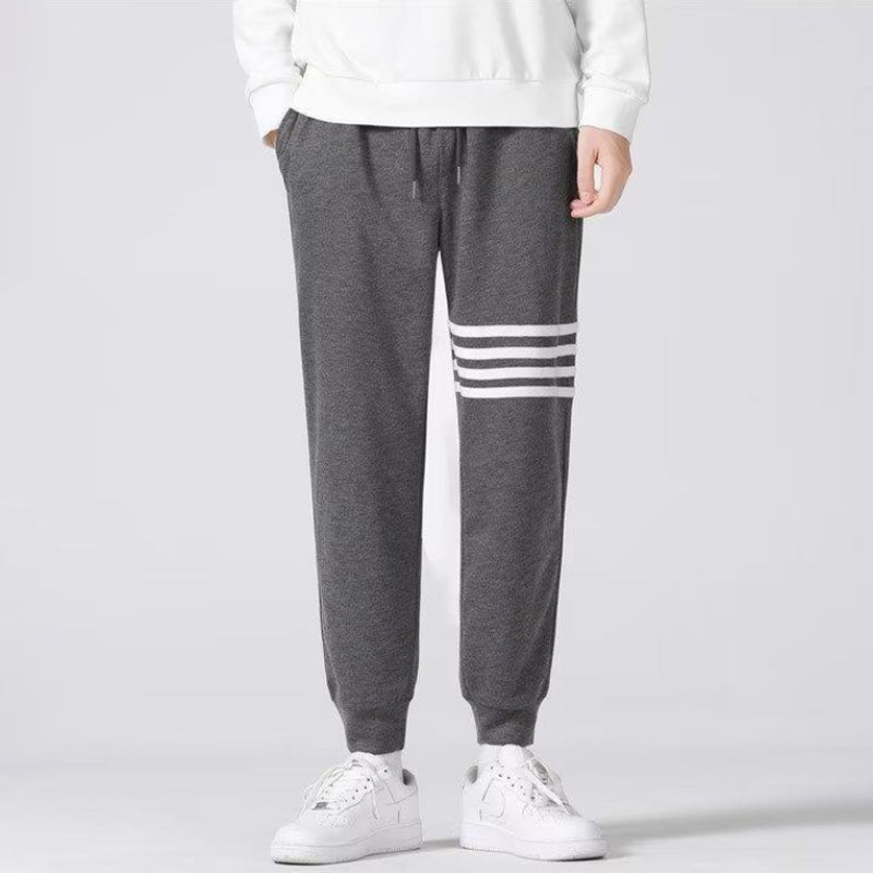 Striped Harem Track Pants