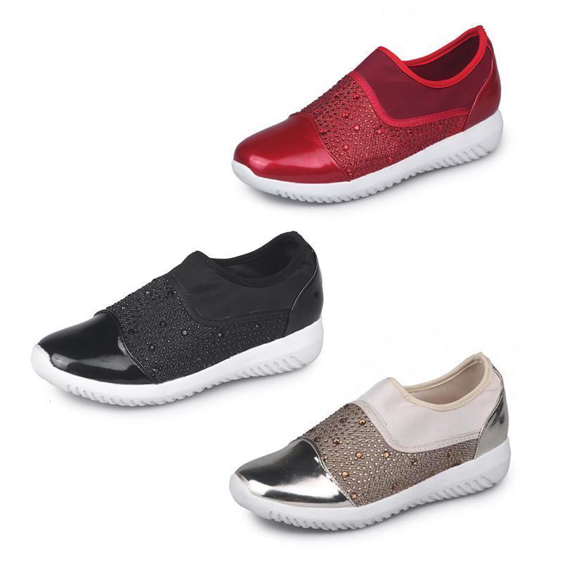 Women Woven Mesh Flat Shoes