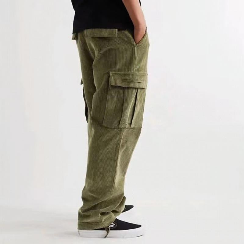 Corduroy Straight Casual Pants