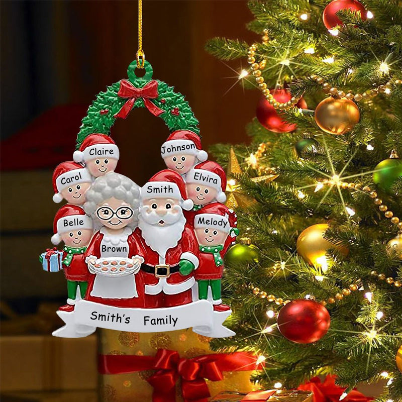Christmas Ornaments Doll 6 Personalized Names and Text