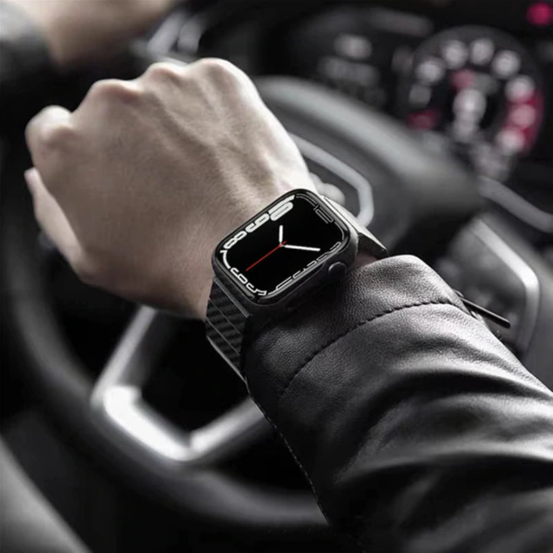 Adjustable Carbon Fiber Watch Band