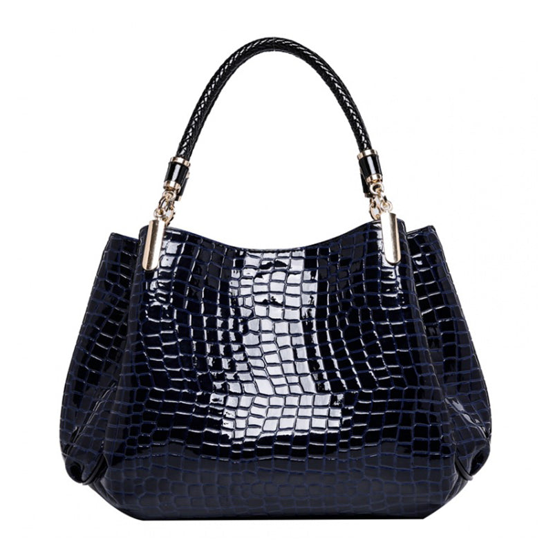 2022 New Women Crocodile Pattern One-shoulder Bag
