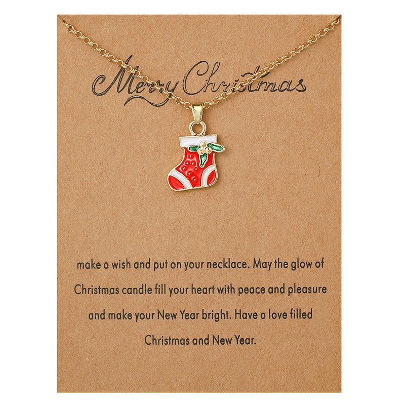 Christmas Ornament Necklaces