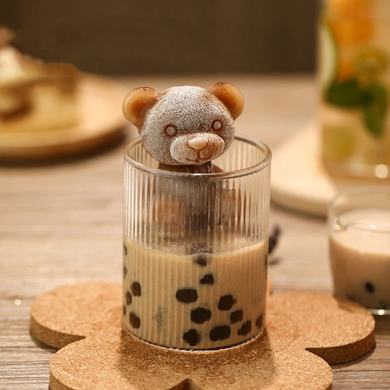 3D Teddy Bear Ice Cube Maker