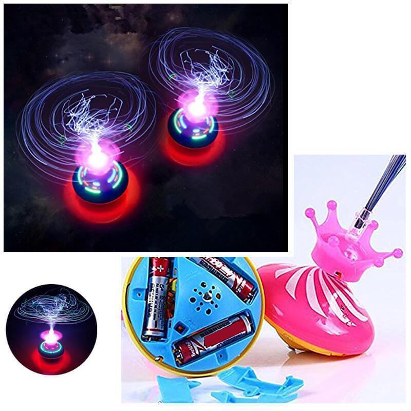 Flashing Spinning Gyro Toy