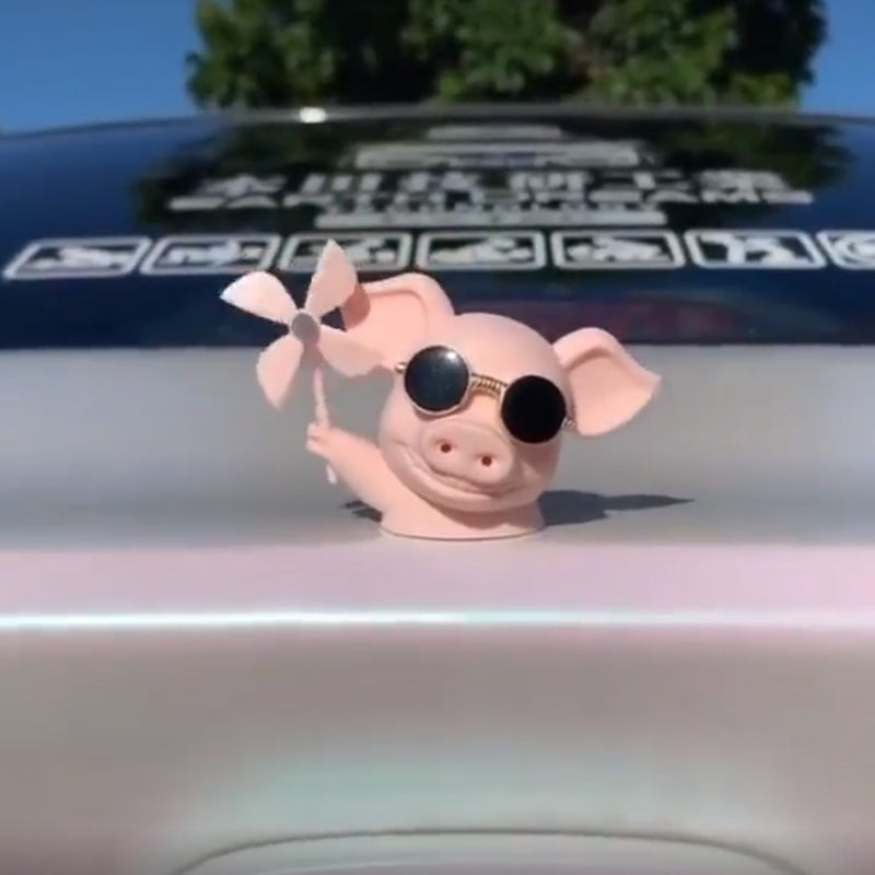 Car Decoration Cute Piggy