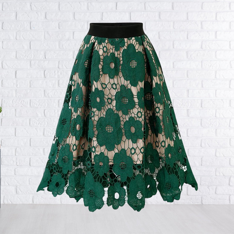 European Style Lace Skirt