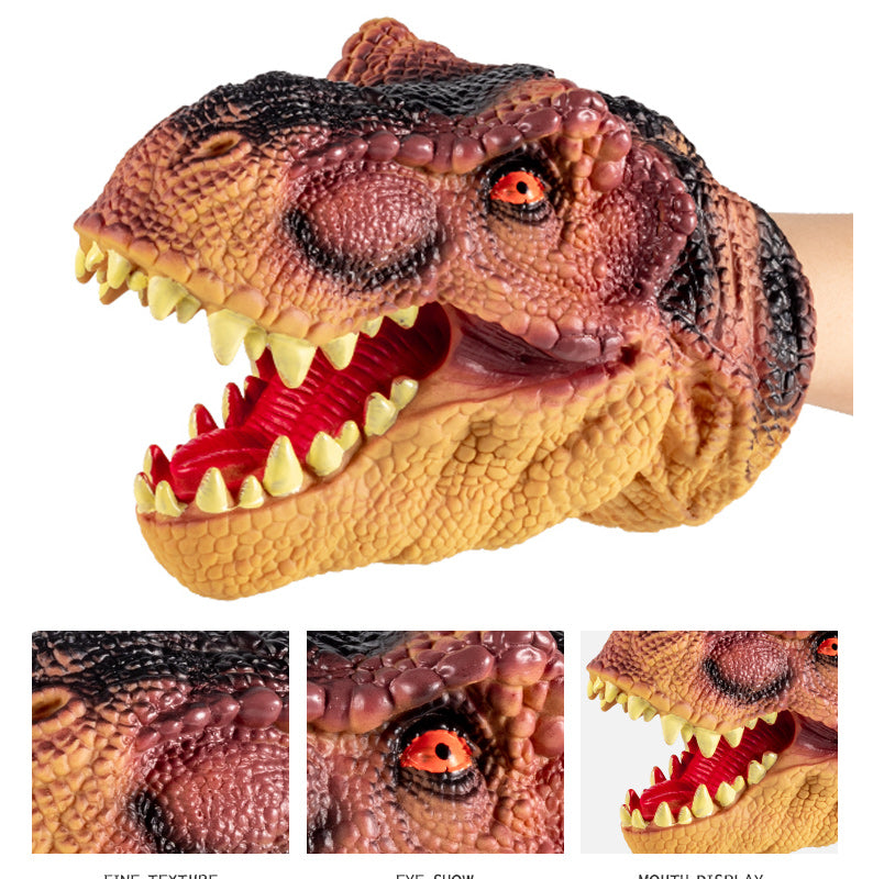 Dinosaur Hand Puppet Gloves