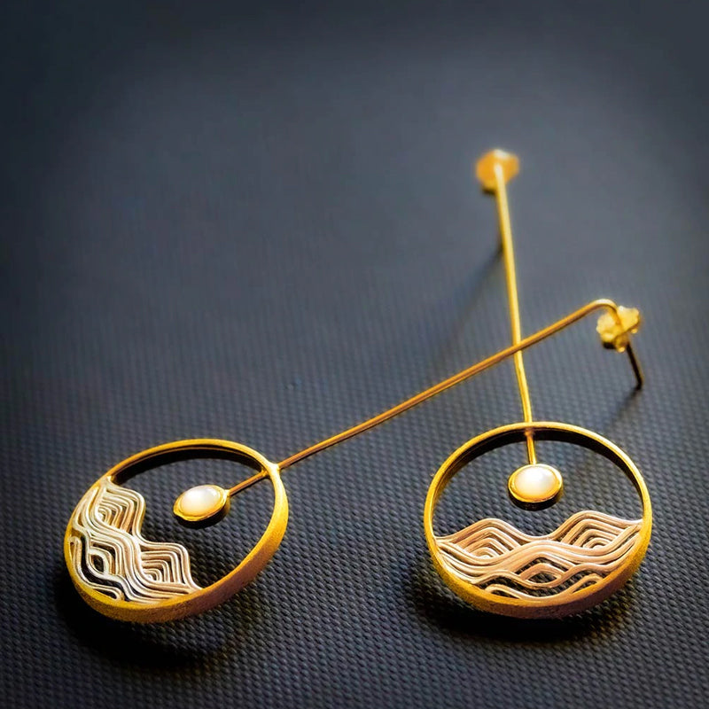 Women Elegant Moonlight Earrings