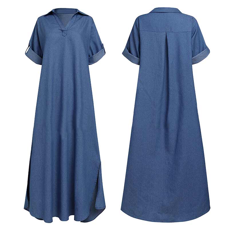 Denim Plus Size Dress