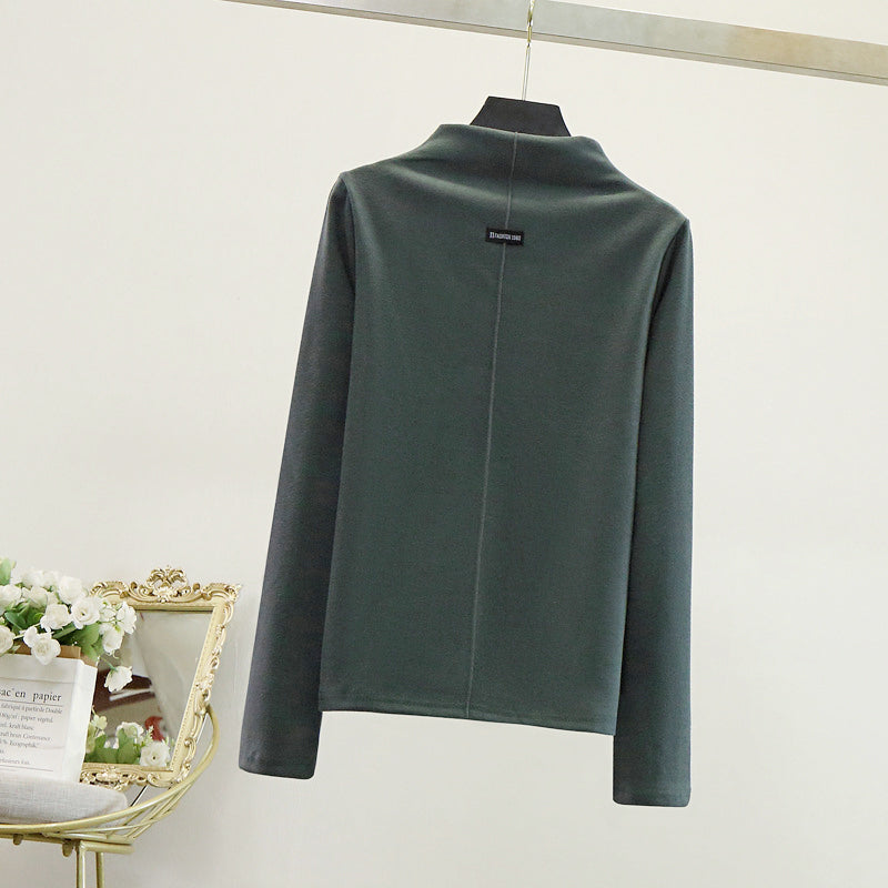 Thickened Double-sided Half turtleneck Sweater