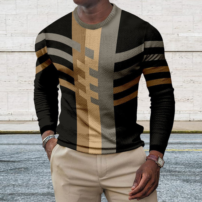 Men's long sleeve casual top