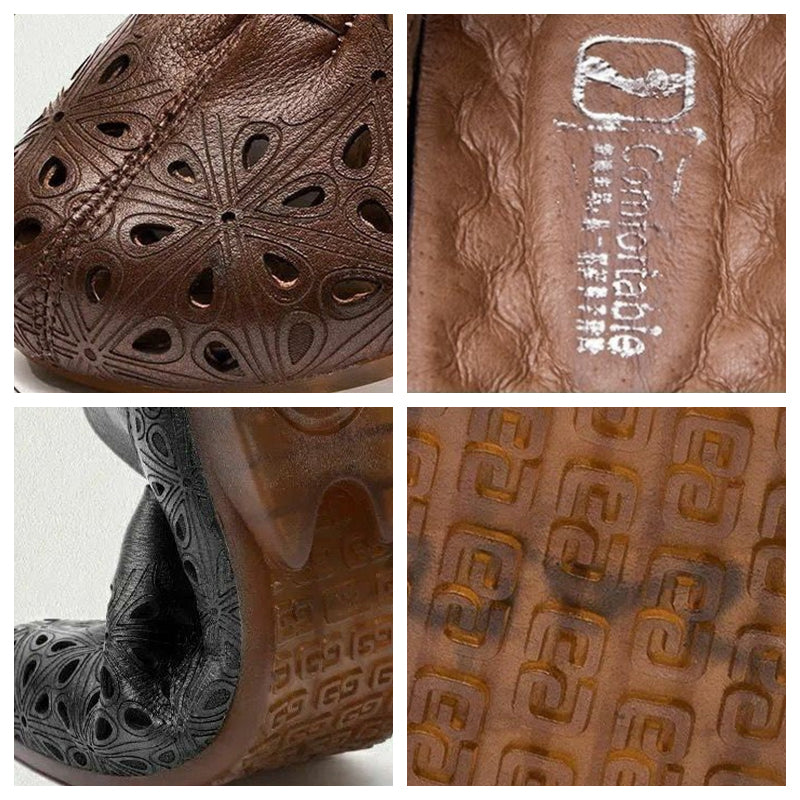 Cutout Breathable Mom Sandals