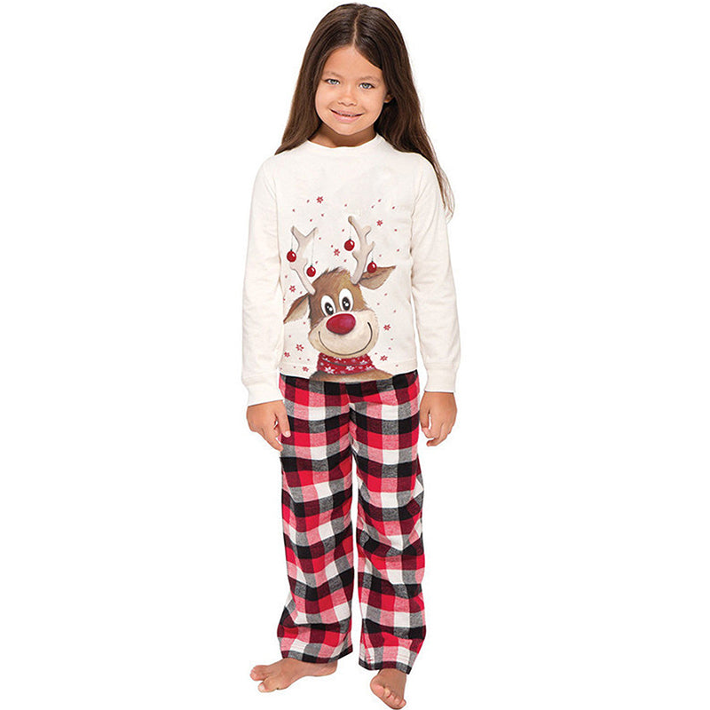 Elk Print Parent-child Outfit