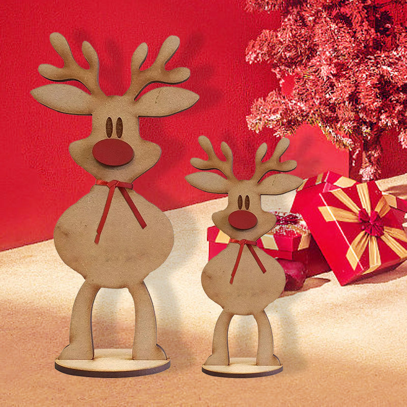 Standing Reindeers Decoration