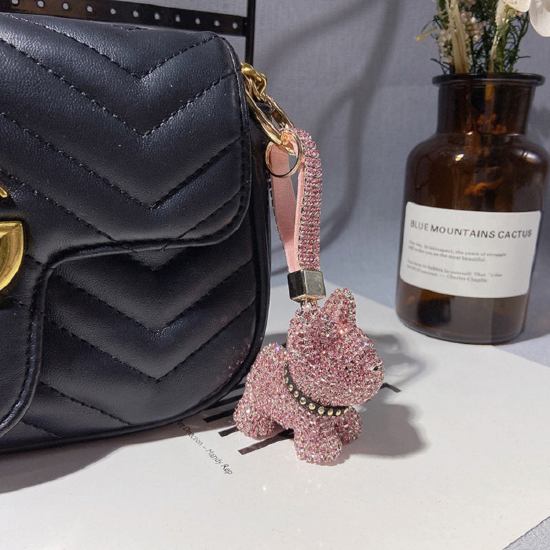 Luxury French Bulldog Keychain