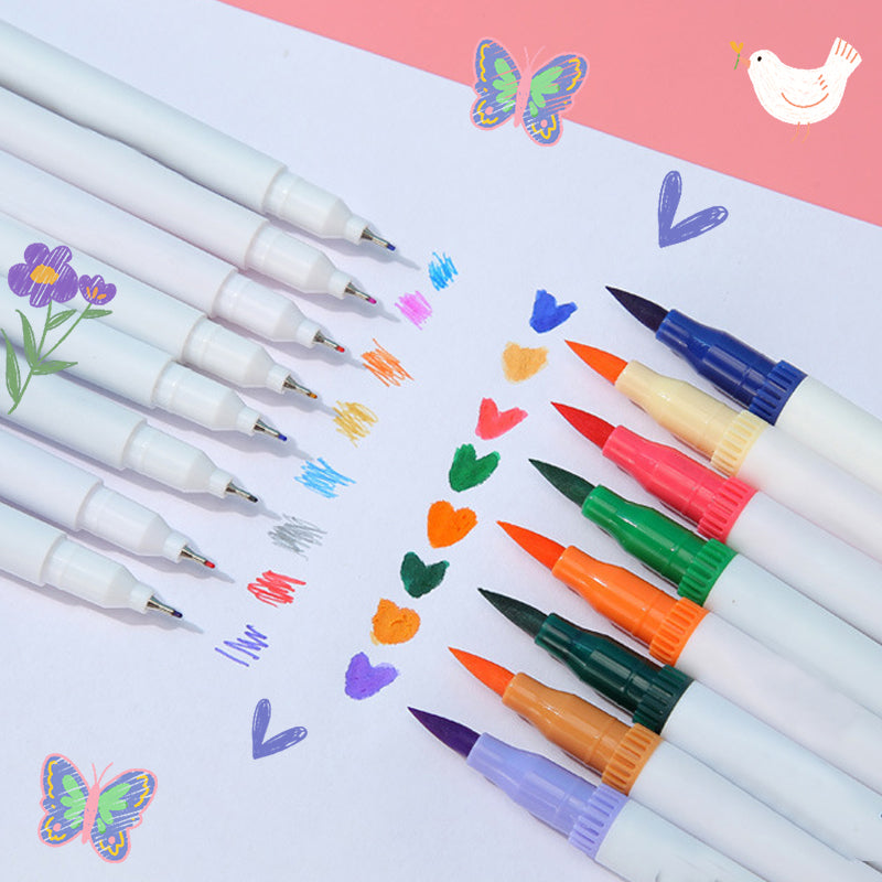 Double-sided watercolor pencil set