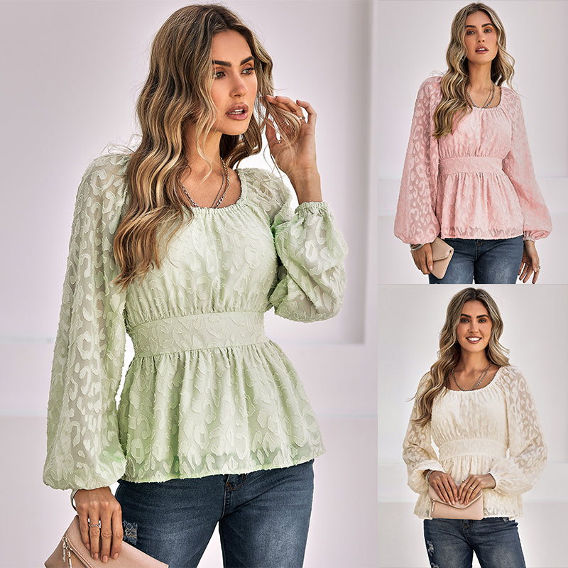 Women's Lantern Sleeve Shirt