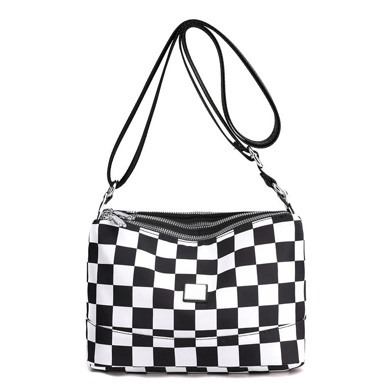 Fashion Plaid Shoulder Bag