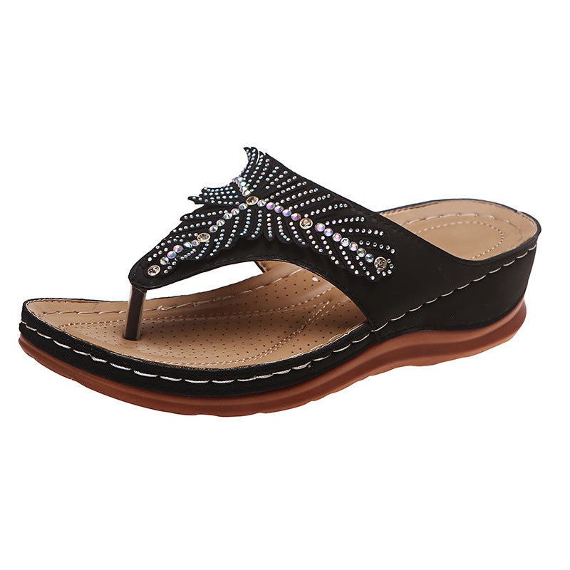 Classic Leather Orthopedic Flip-flop Sandals