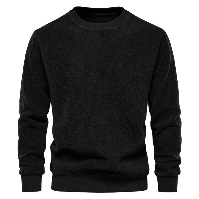 Men's Crew Neck Sherpa Sweatshirt
