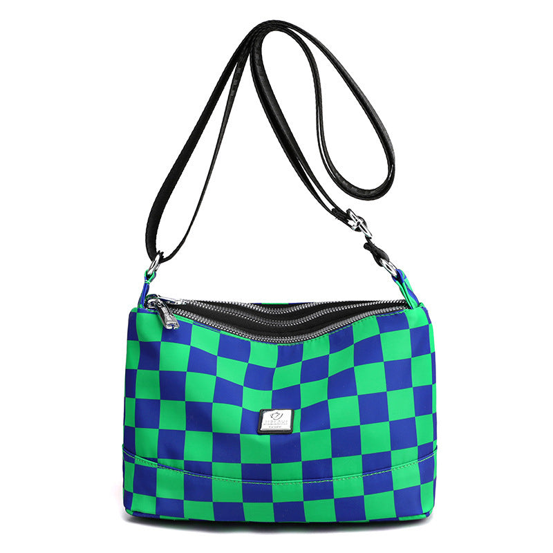 Fashion Plaid Shoulder Bag