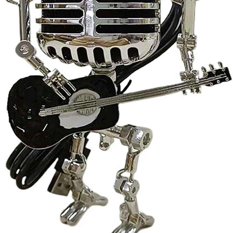 Retro Microphone Robot USB